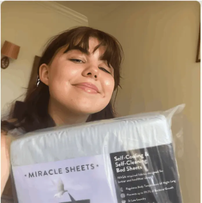 Miracle Sheets customer Katy W.